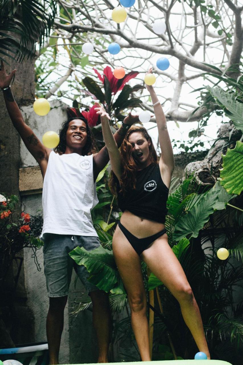 Canggu Surf Hostel מראה חיצוני תמונה